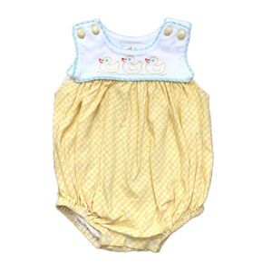 SHRIMP & GRIT EUC Adorable Embroidered Duck Bubble